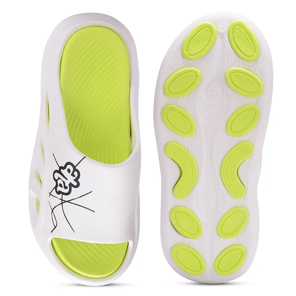 A-HA Casual White Flip Flop For Men ZHQ-MS-02 By Liberty