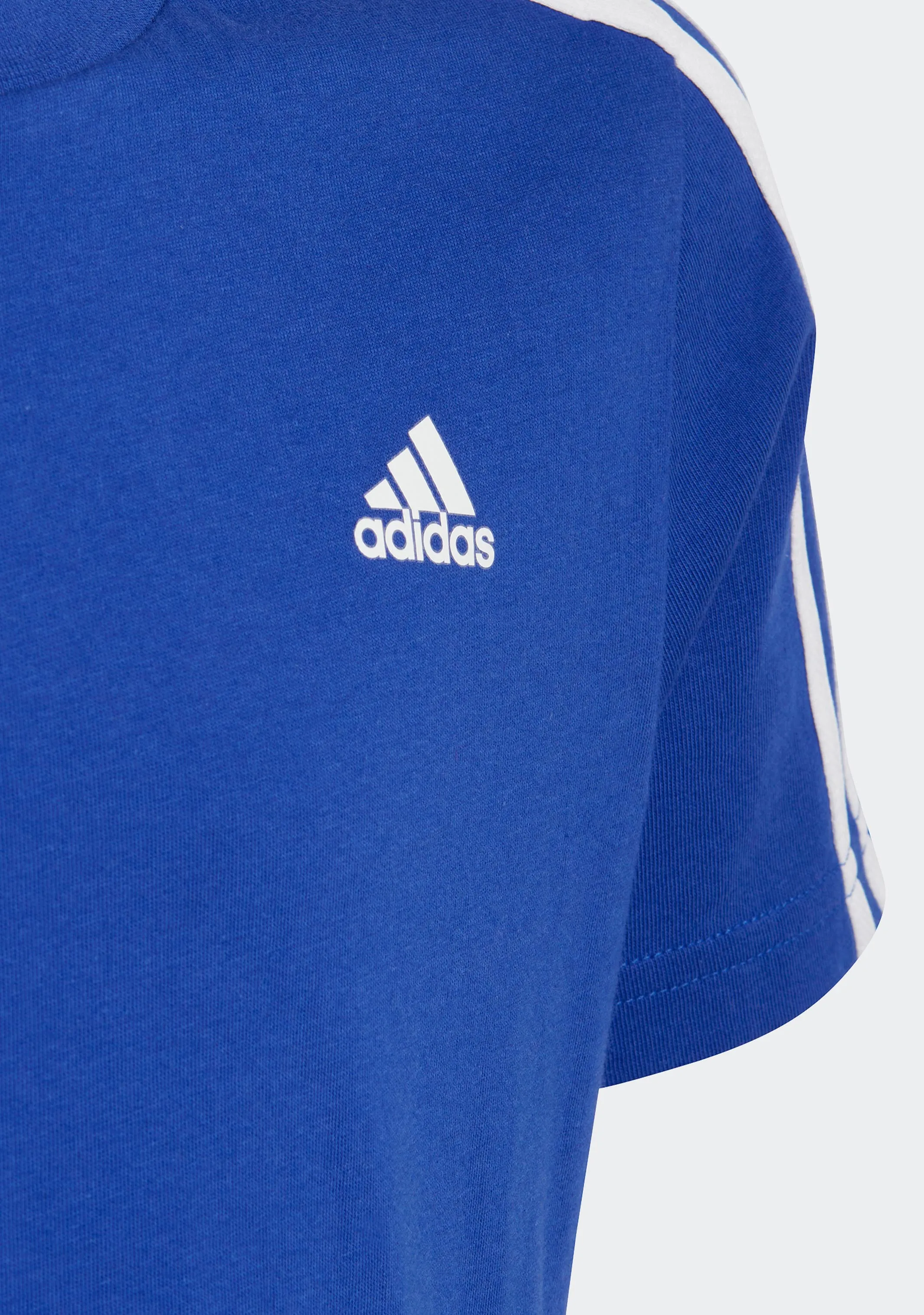 Adidas Kids’ Essentials 3-Stripes Cotton Tee