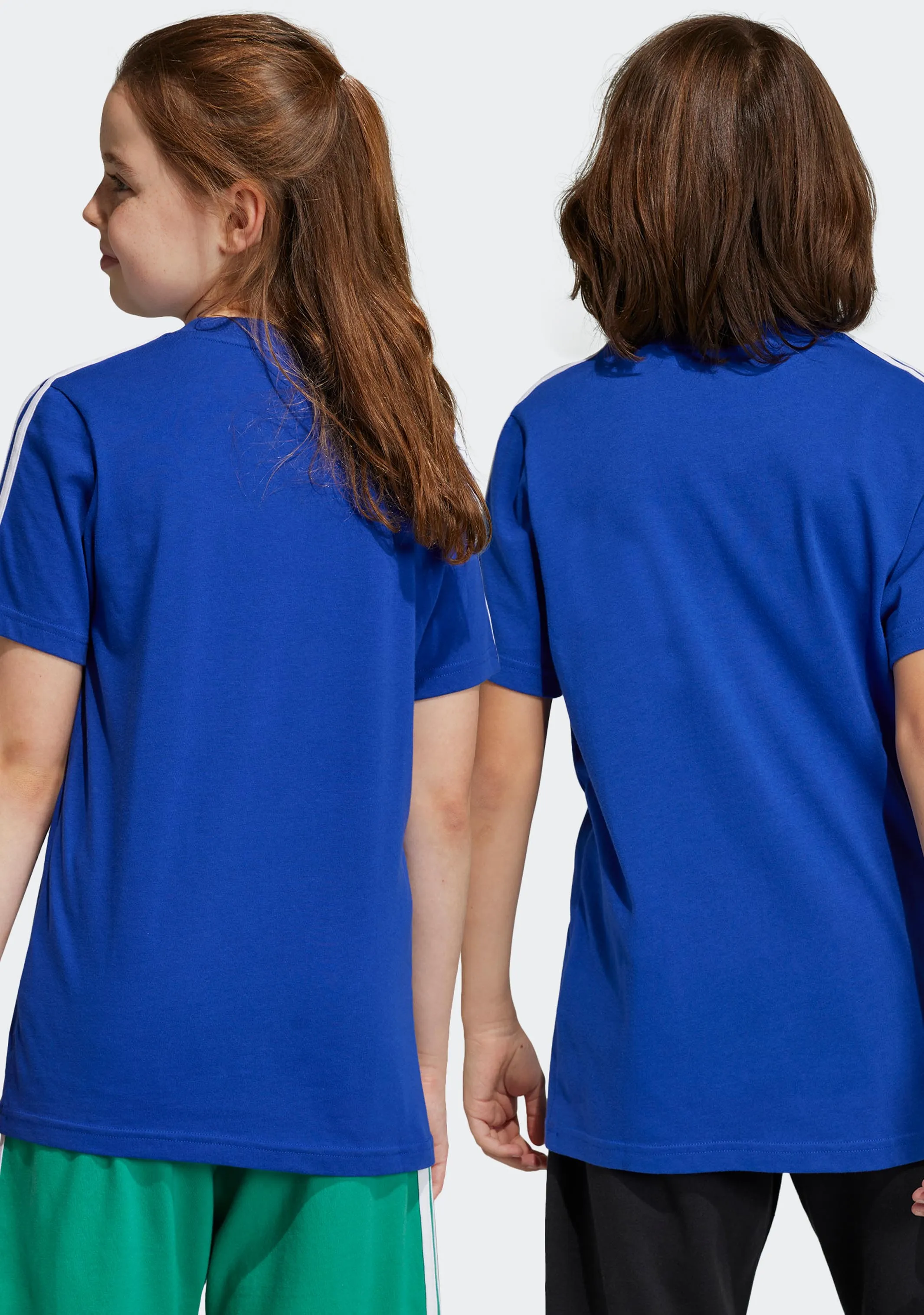 Adidas Kids’ Essentials 3-Stripes Cotton Tee