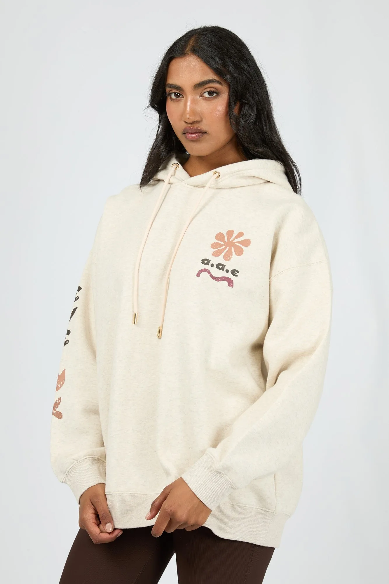 All About Eve Elements Oversized Hoodie Oat