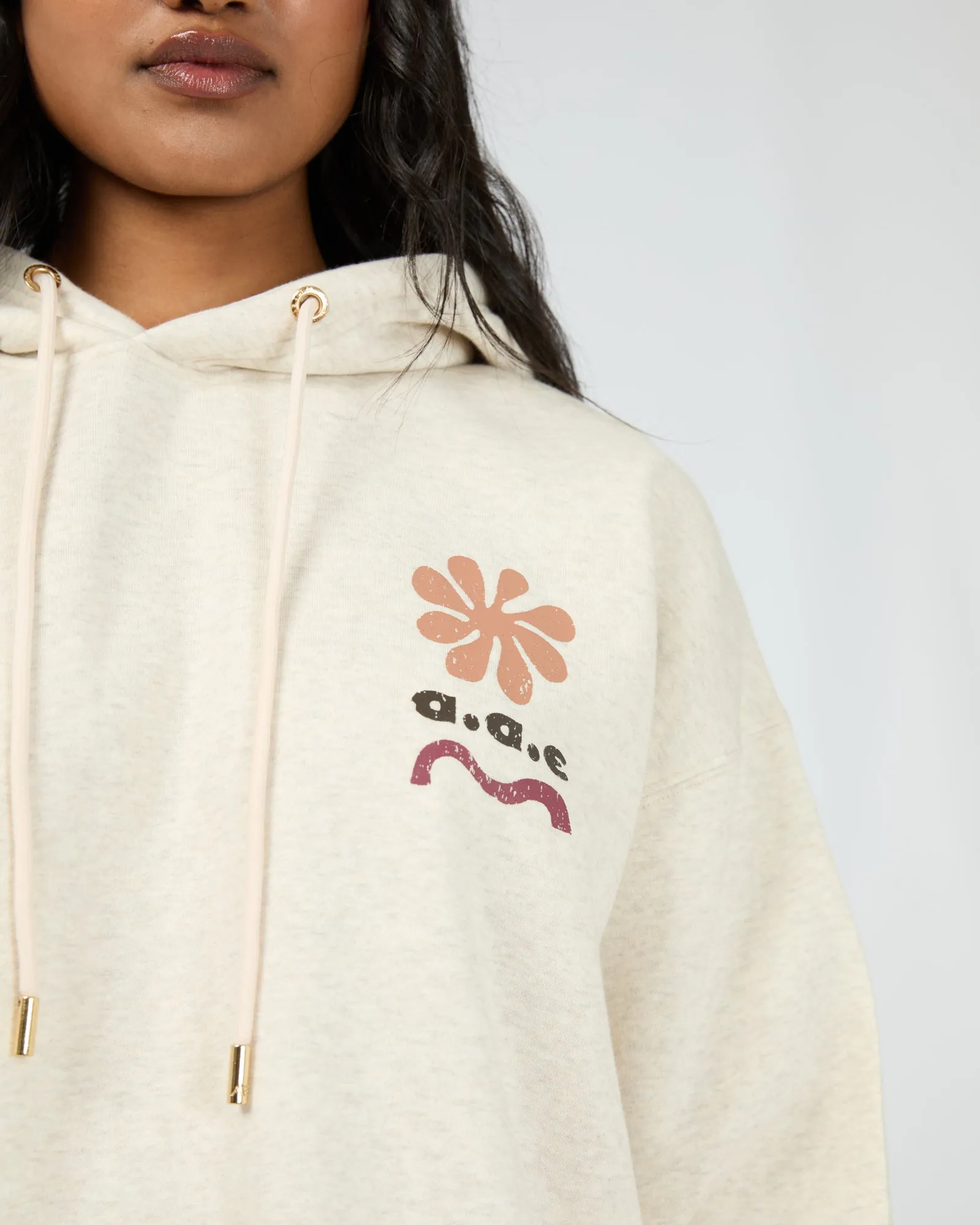 All About Eve Elements Oversized Hoodie Oat