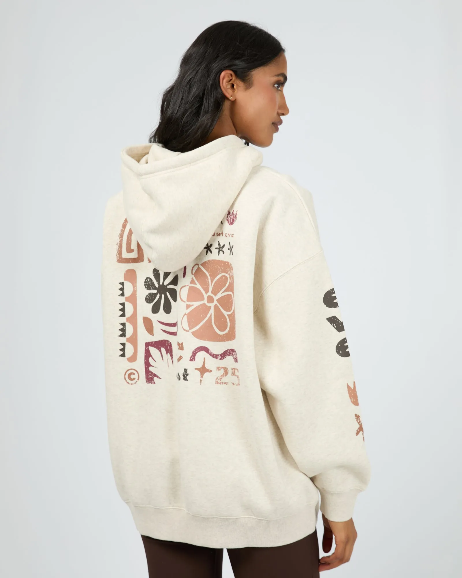 All About Eve Elements Oversized Hoodie Oat