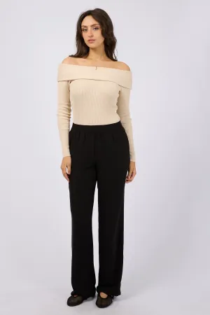 All About Eve Jean Pant Black