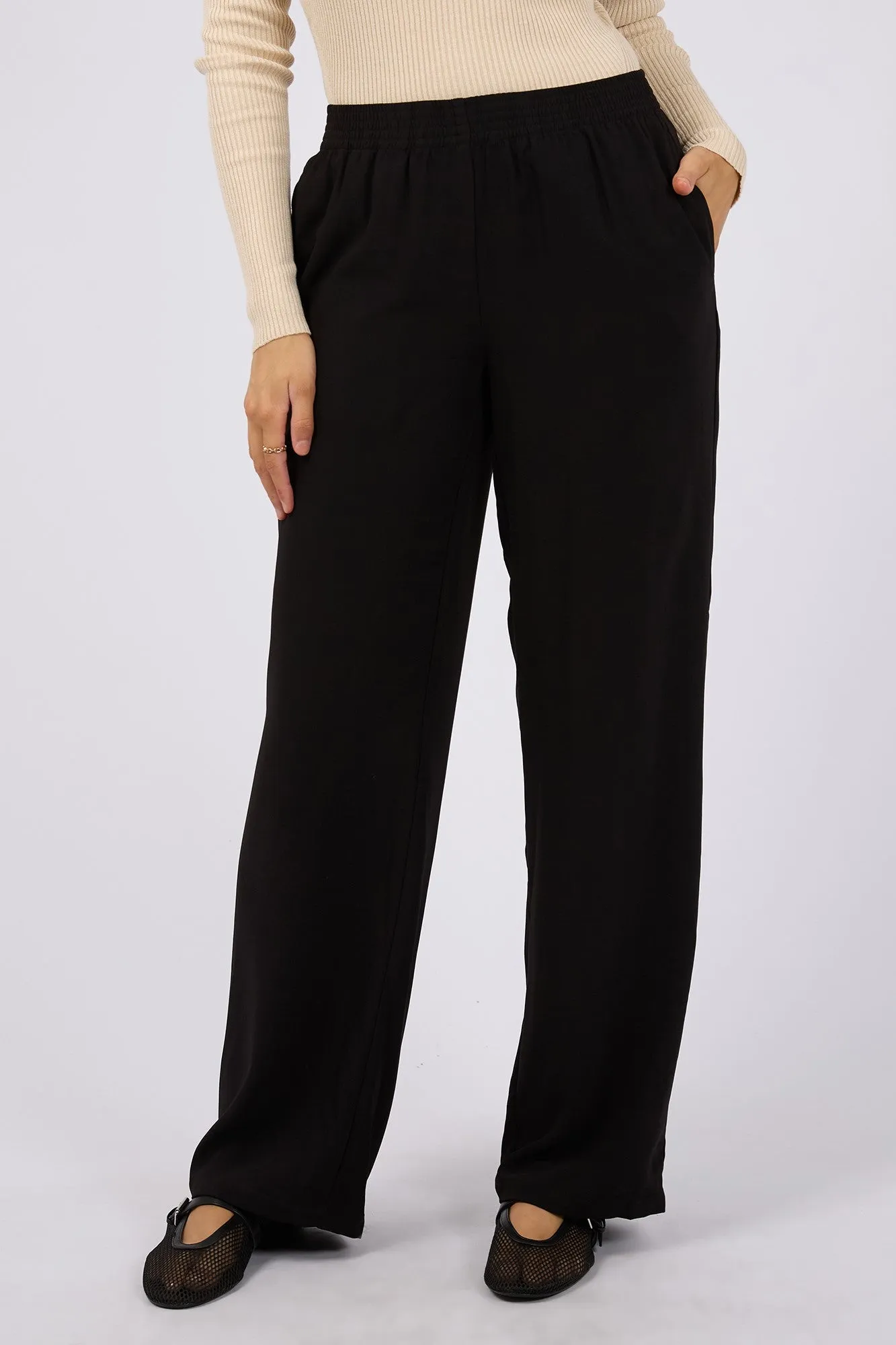 All About Eve Jean Pant Black
