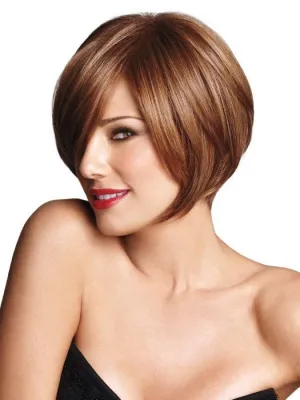 Angled Bob by Daisy Fuentes | Synthetic Lace Front Wig | Clearance