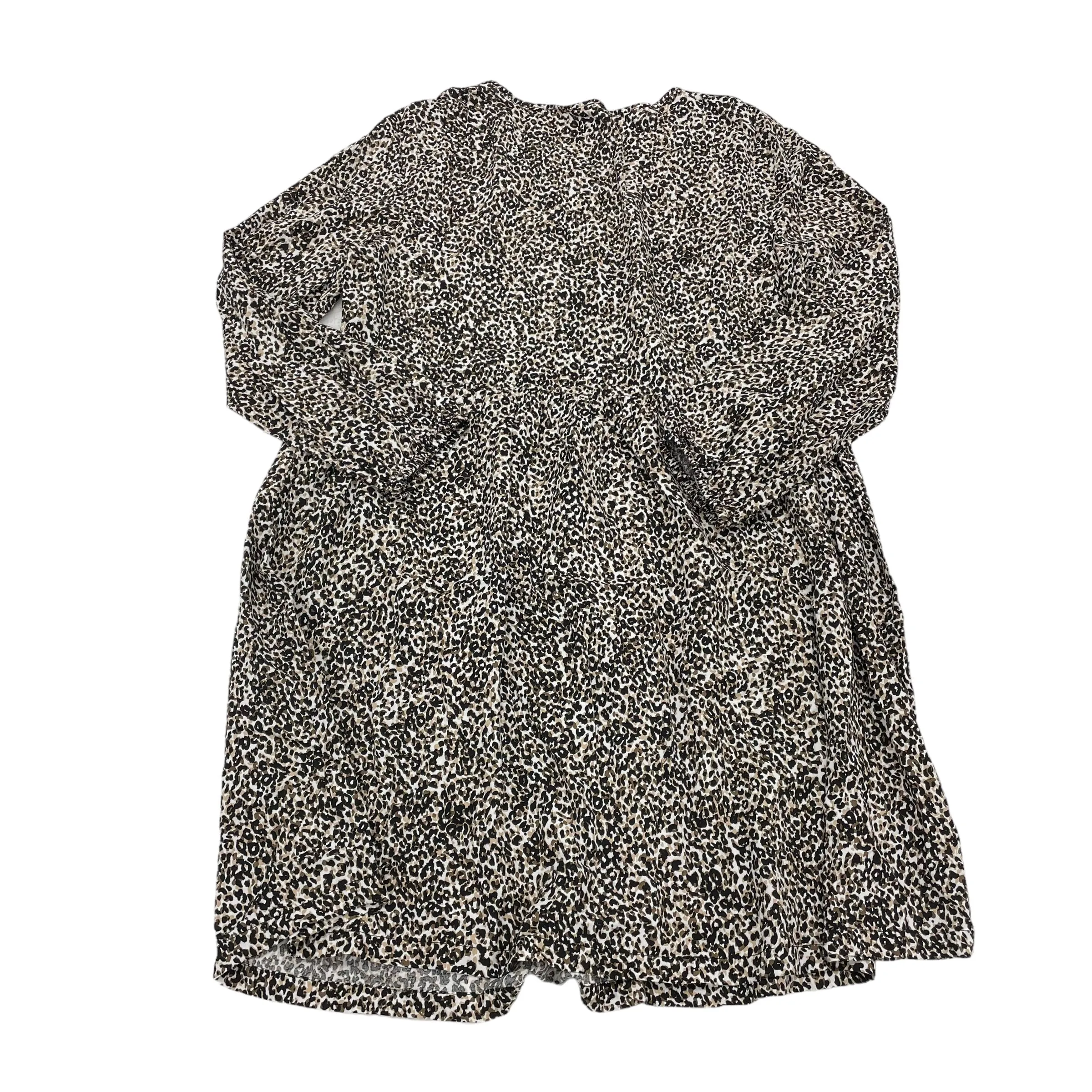 ANIMAL PRINT DRESS CASUAL SHORT by OLD NAVY Size:M