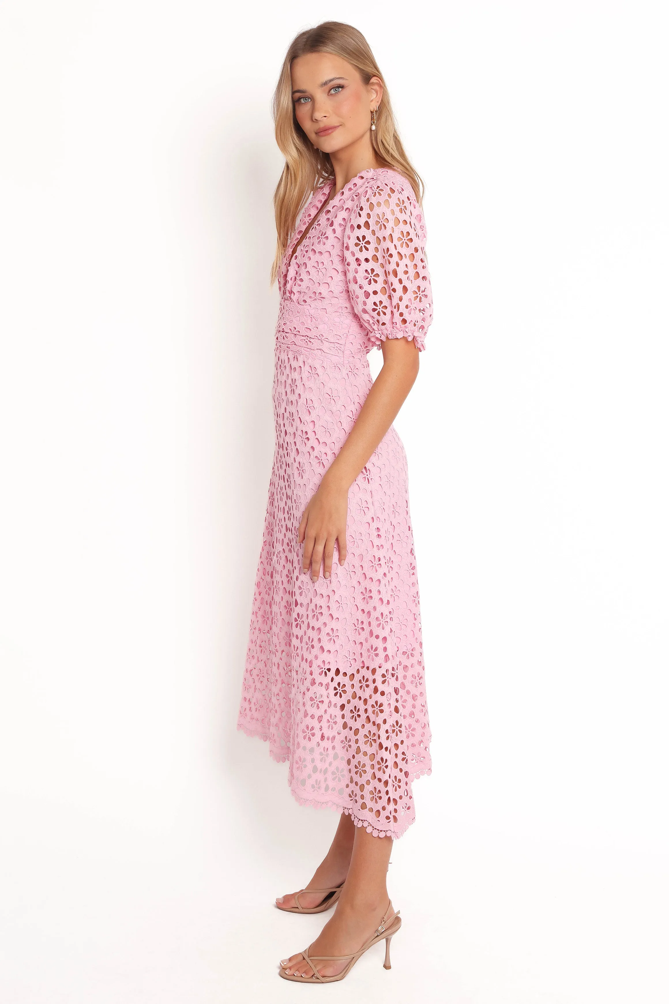 Arlington Midi Dress - Pink
