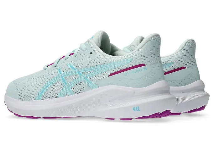 ASICS KID'S GEL GT 1000 GS SEA/CYAN RUNNING SHOES