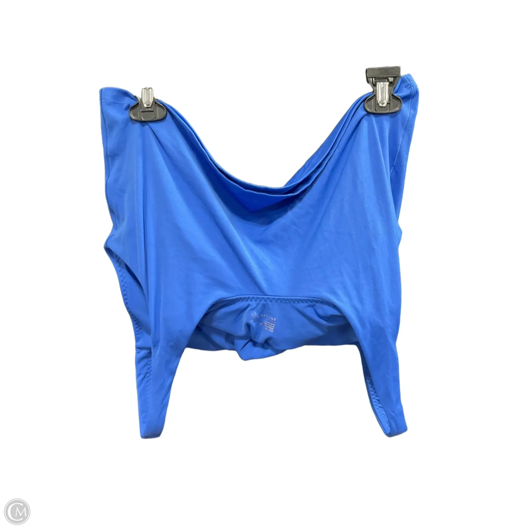 Athletic Bra By Aerie In Blue, Size: Xxl
