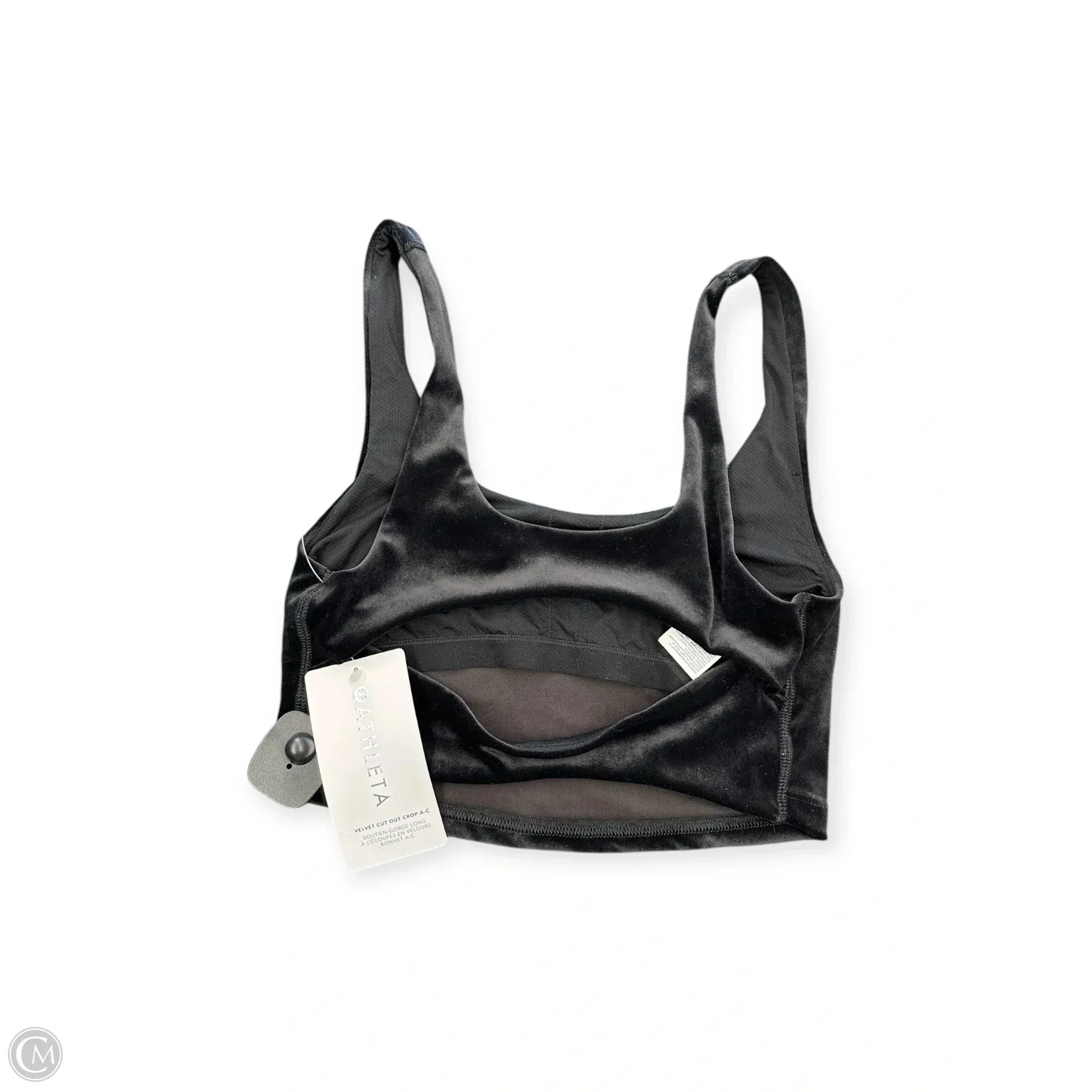 Athletic Bra By Athleta In Black, Size: Xs