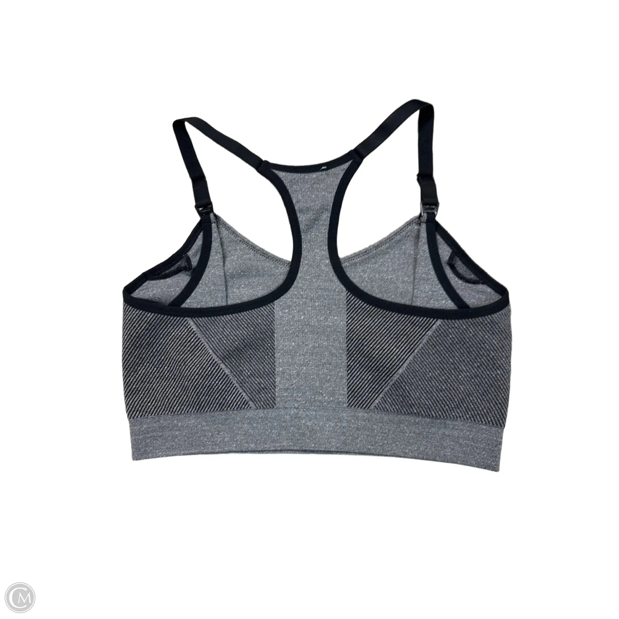 Athletic Bra By Auden In Grey, Size: L