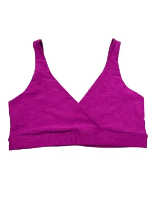 Athletic Bra By Beyond Yoga In Pink, Size:Xl