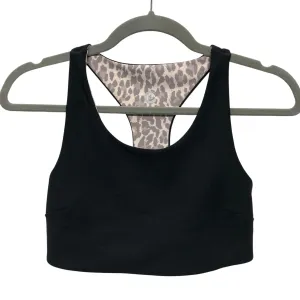 Athletic Bra By Cmc In Black & Tan, Size:Xs