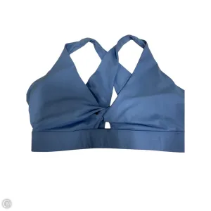 Athletic Bra By Fabletics In Blue, Size: 1x