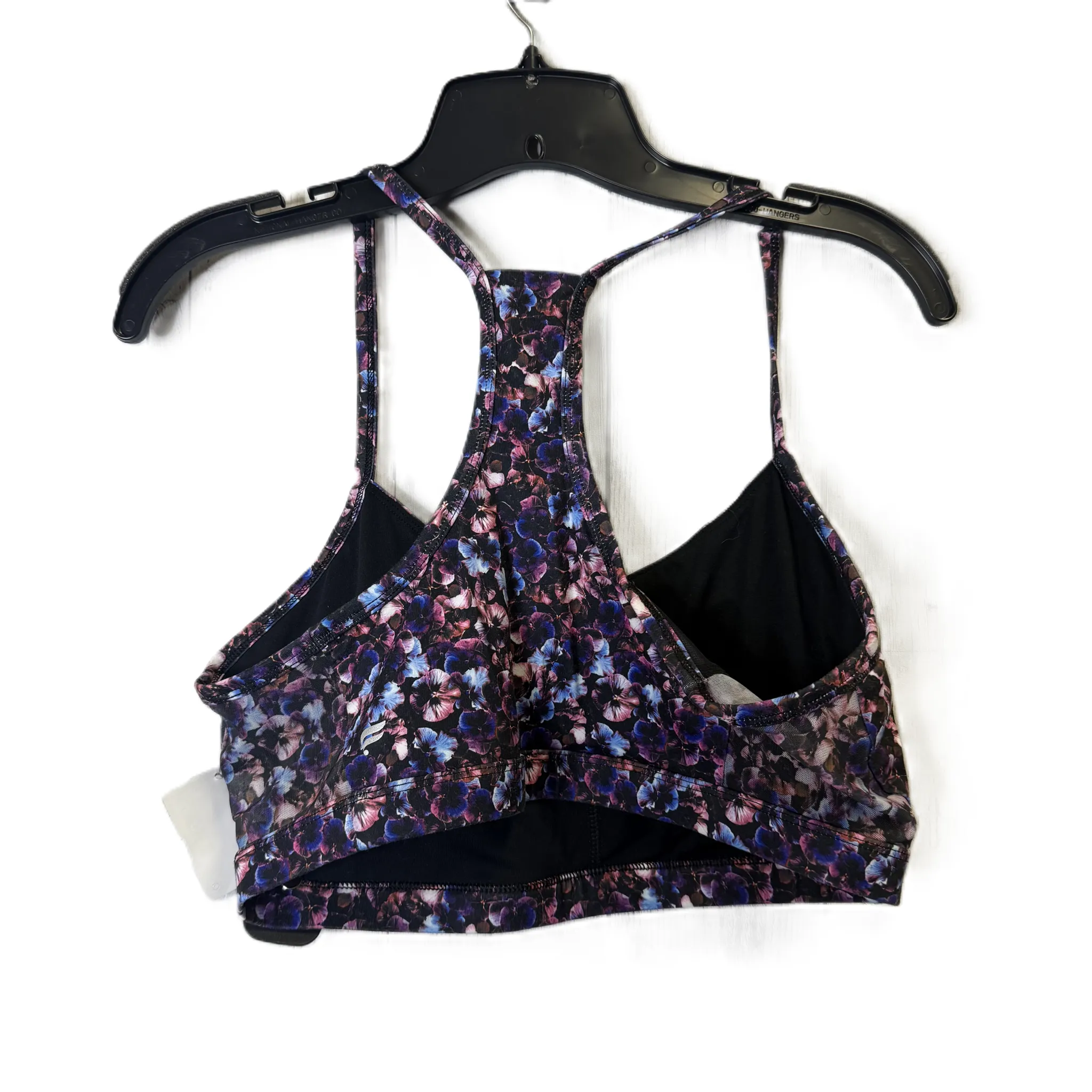 Athletic Bra By Fabletics In Floral Print, Size: L