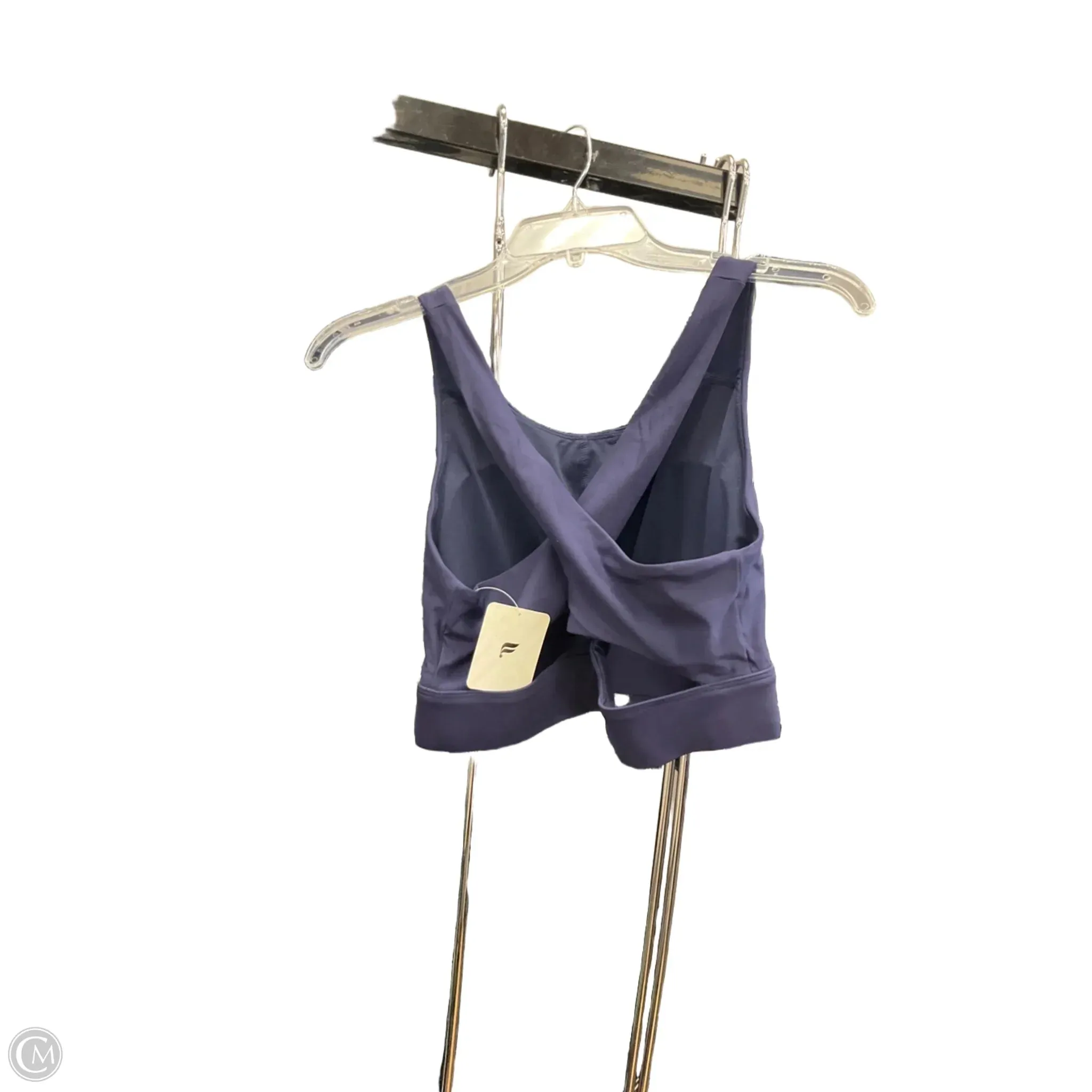 Athletic Bra By Fabletics In Navy, Size: L