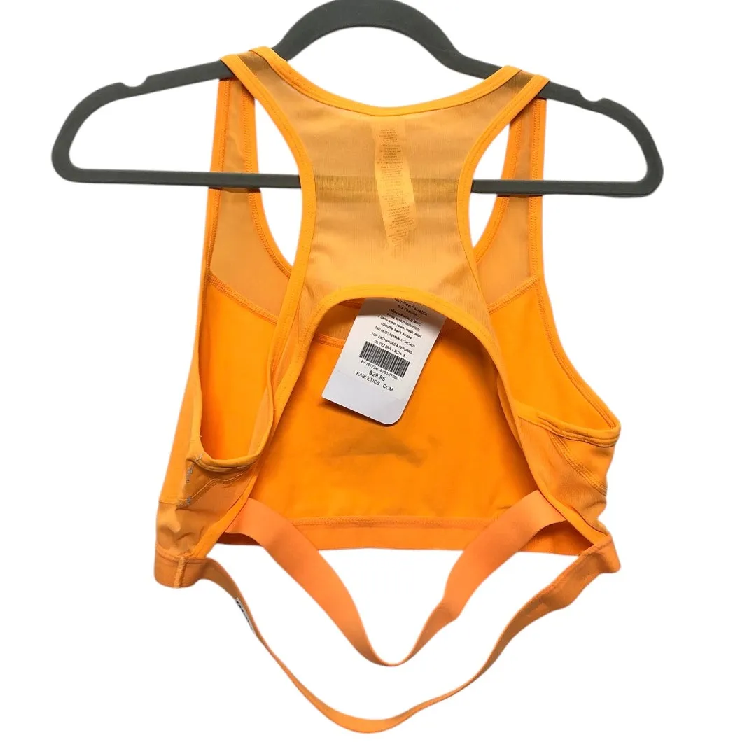 Athletic Bra By Fabletics In Orange, Size:Xl