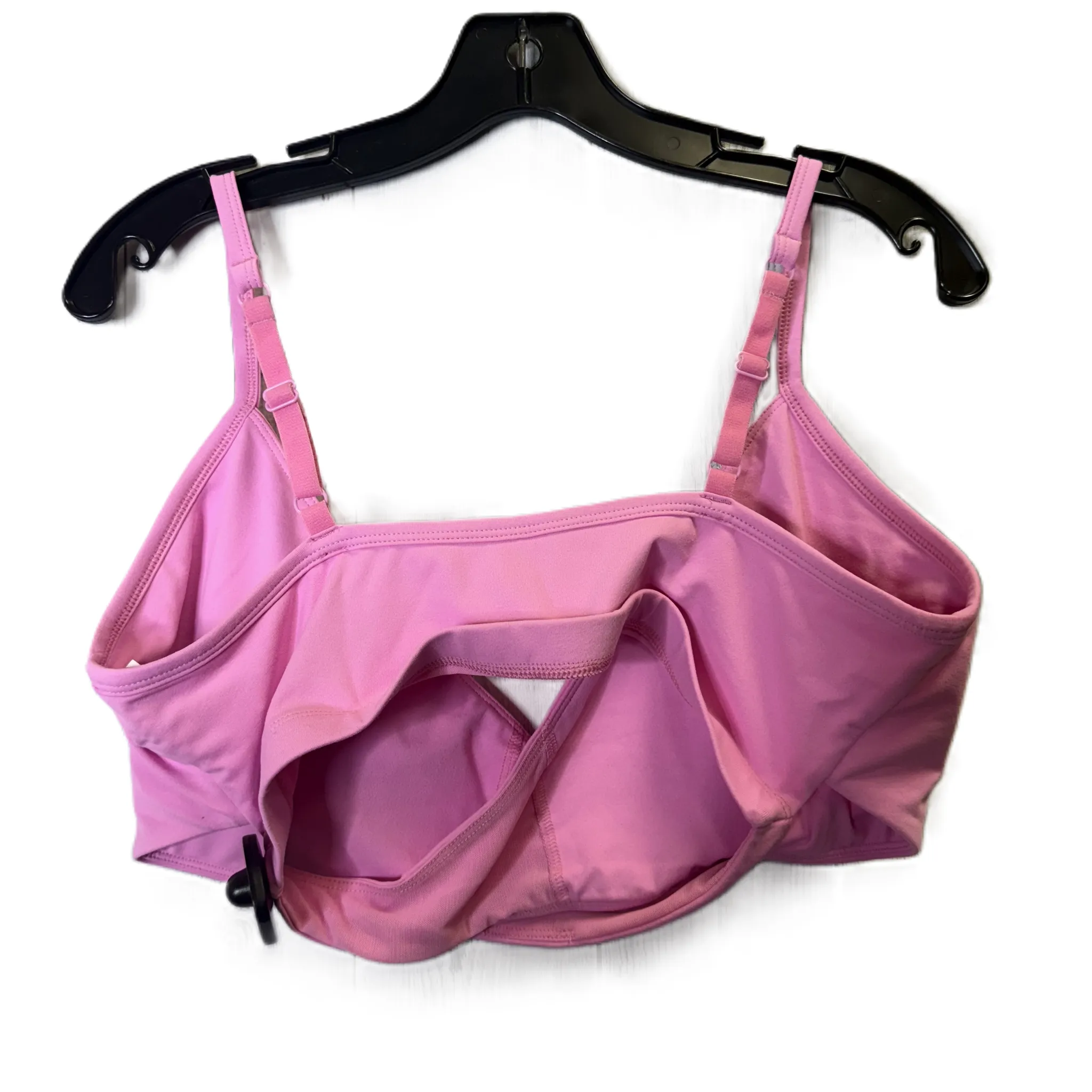 Athletic Bra By Fabletics In Pink, Size: L