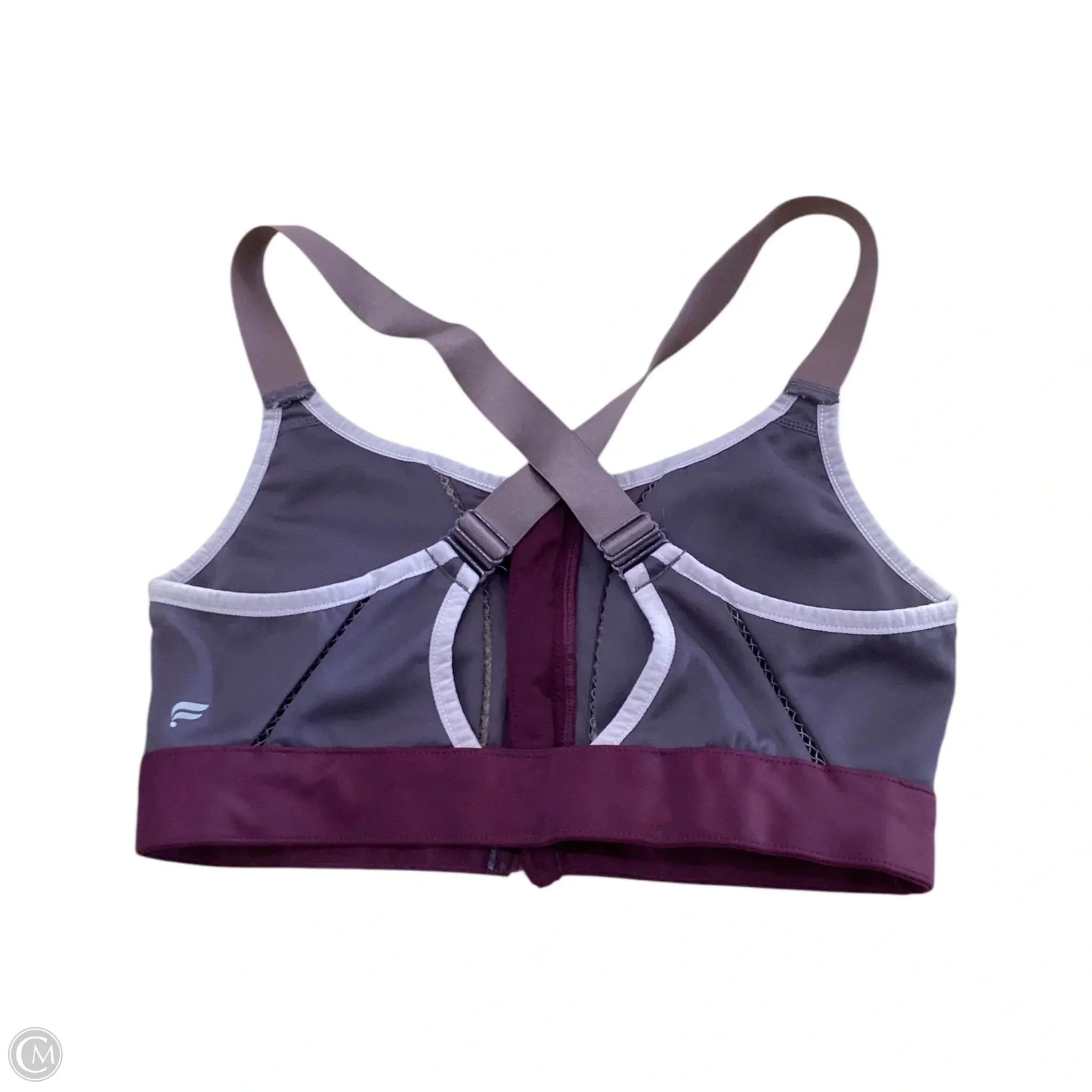Athletic Bra By Fabletics In Purple, Size: L