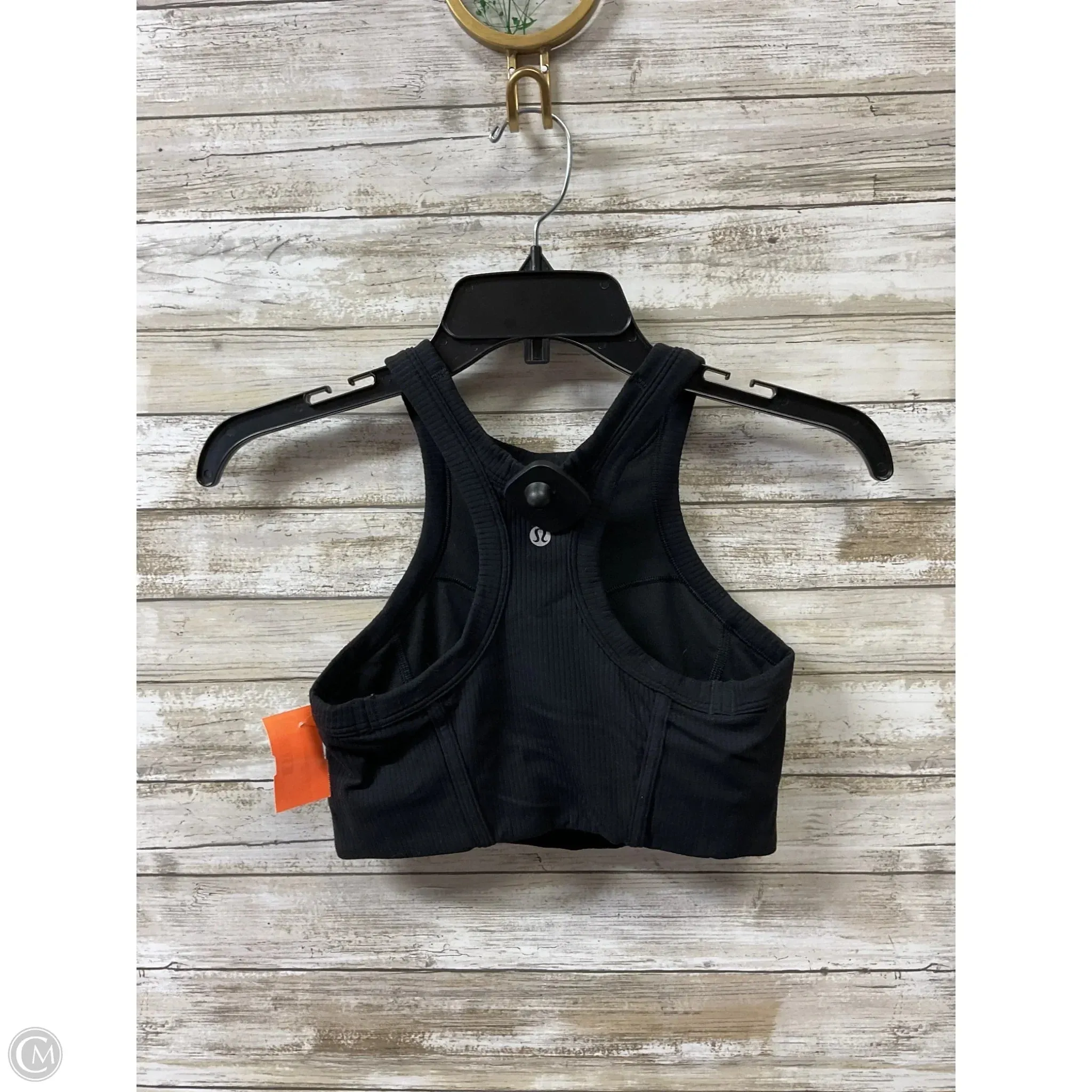 Athletic Bra By Lululemon In Black, Size: 6