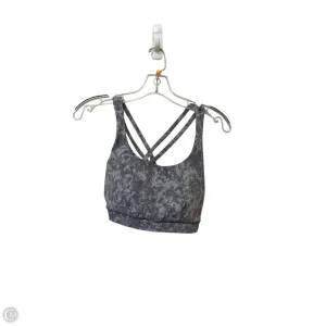 Athletic Bra By Lululemon In Grey, Size: 10