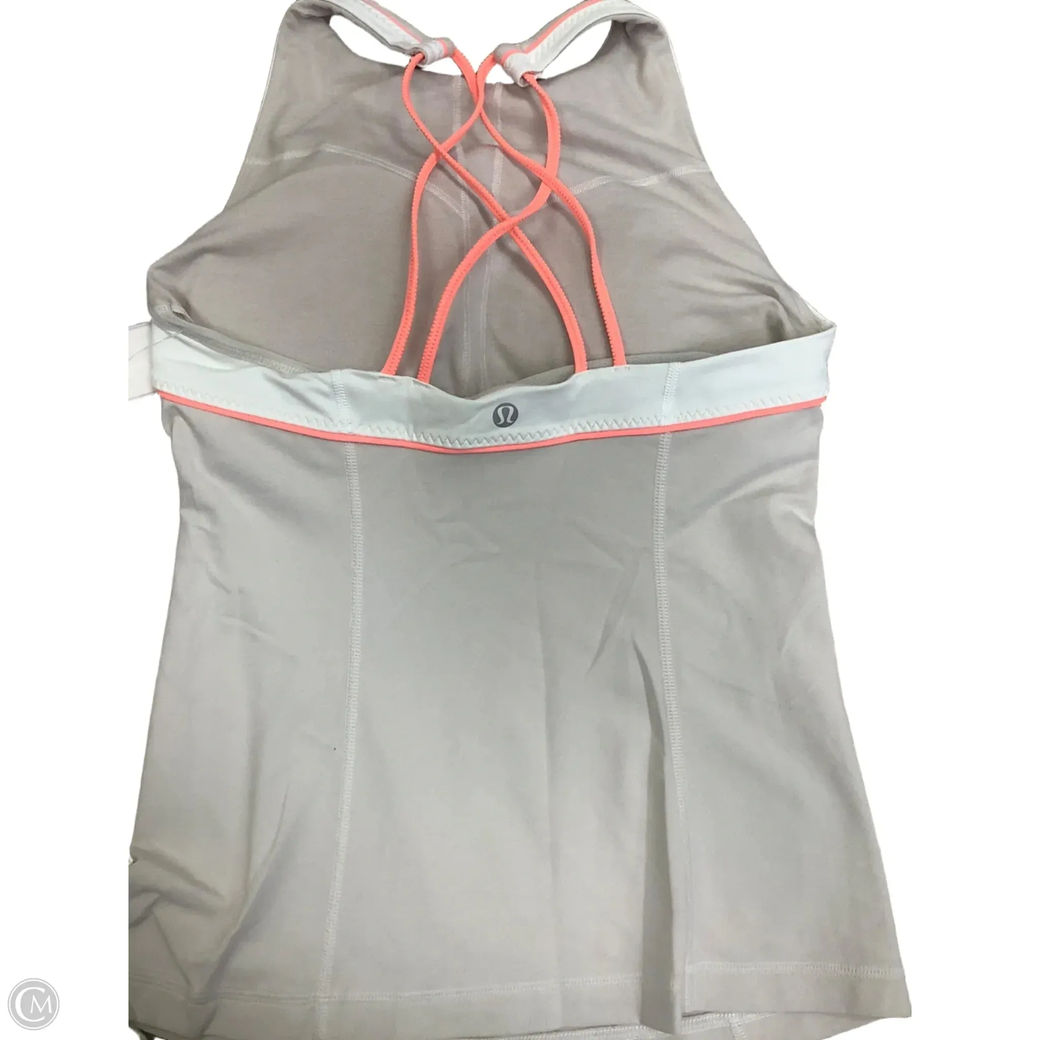 Athletic Bra By Lululemon In Grey, Size: 6