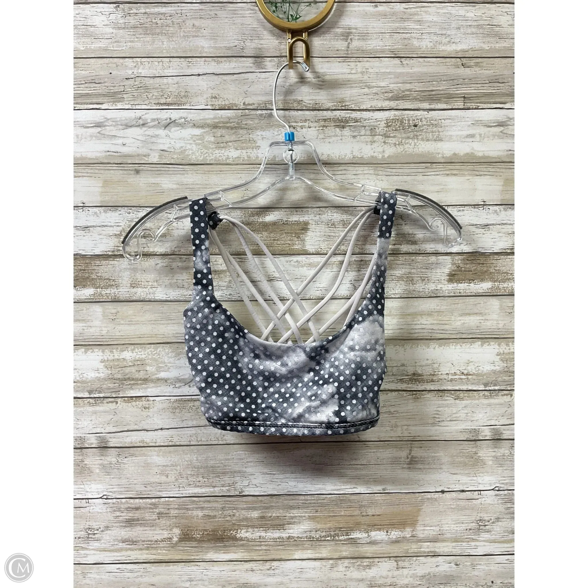 Athletic Bra By Lululemon In Grey, Size: 8