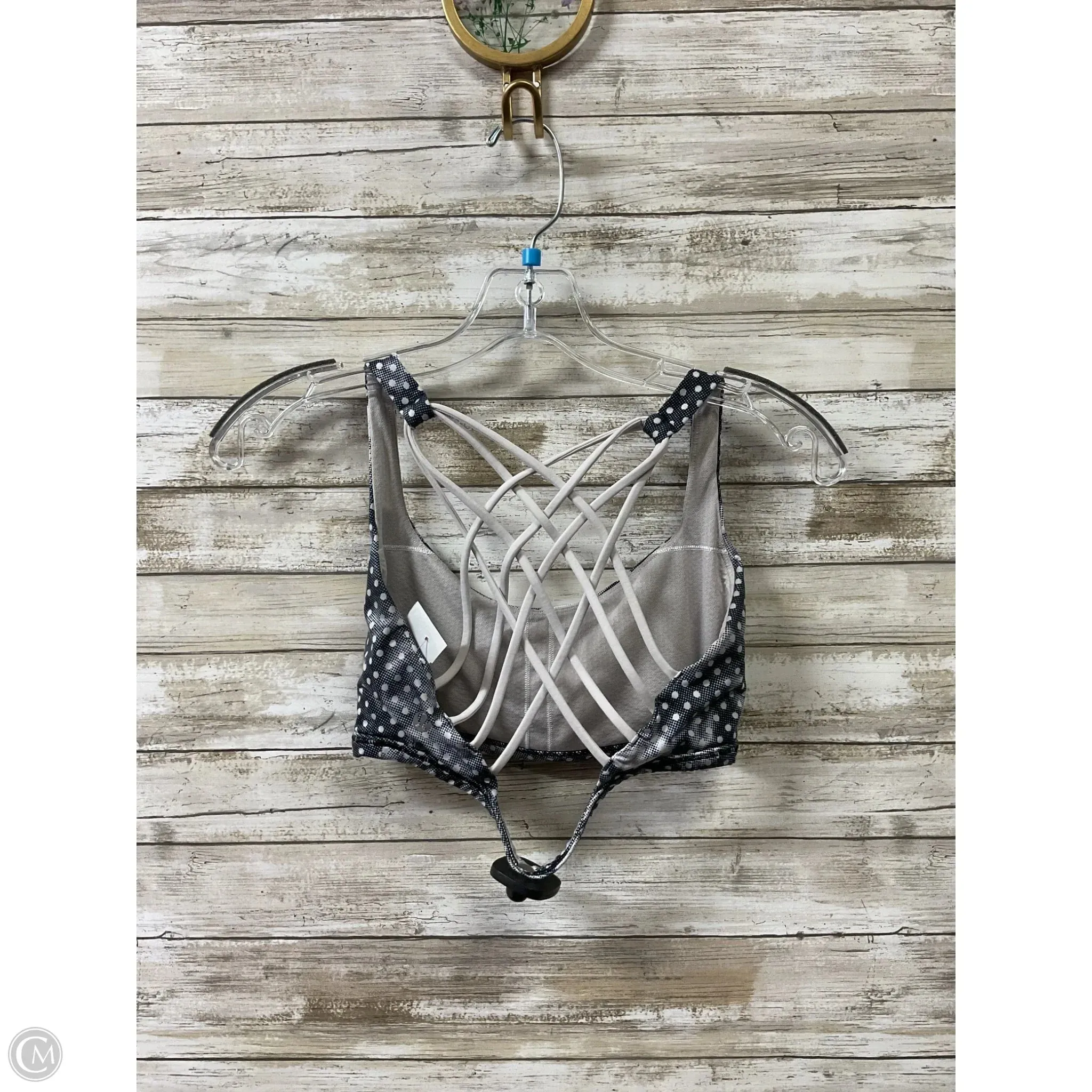 Athletic Bra By Lululemon In Grey, Size: 8