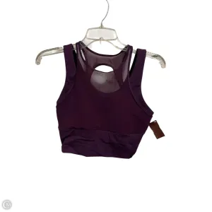 Athletic Bra By Lululemon In Purple, Size: 6