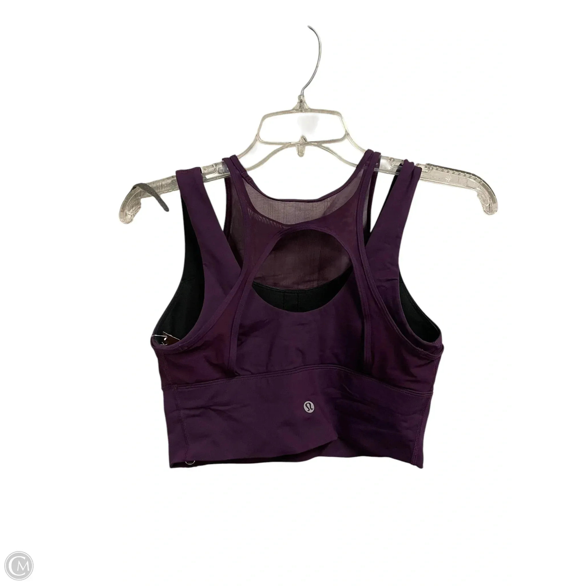 Athletic Bra By Lululemon In Purple, Size: 6