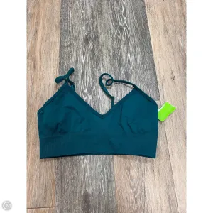 Athletic Bra By Lululemon In Teal, Size: 10