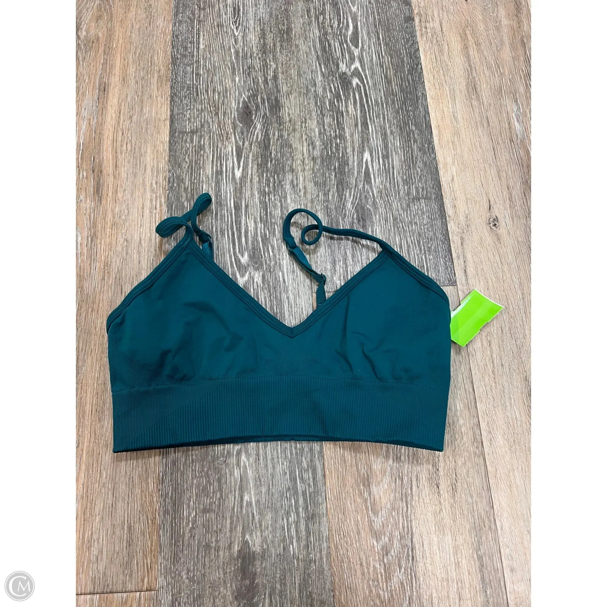 Athletic Bra By Lululemon In Teal, Size: 10