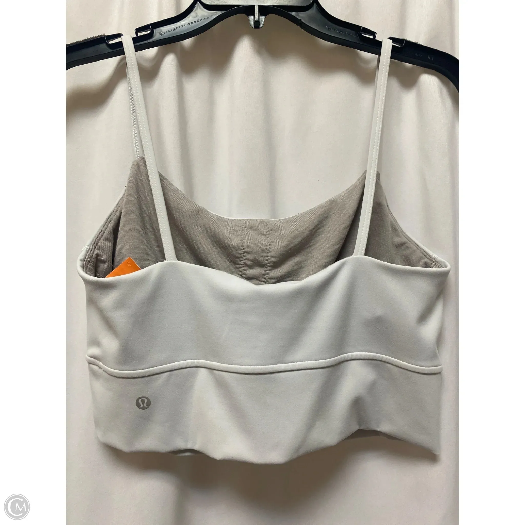 Athletic Bra By Lululemon In Yellow, Size: 10
