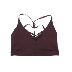 Athletic Bra By Nike Apparel In Maroon, Size:M