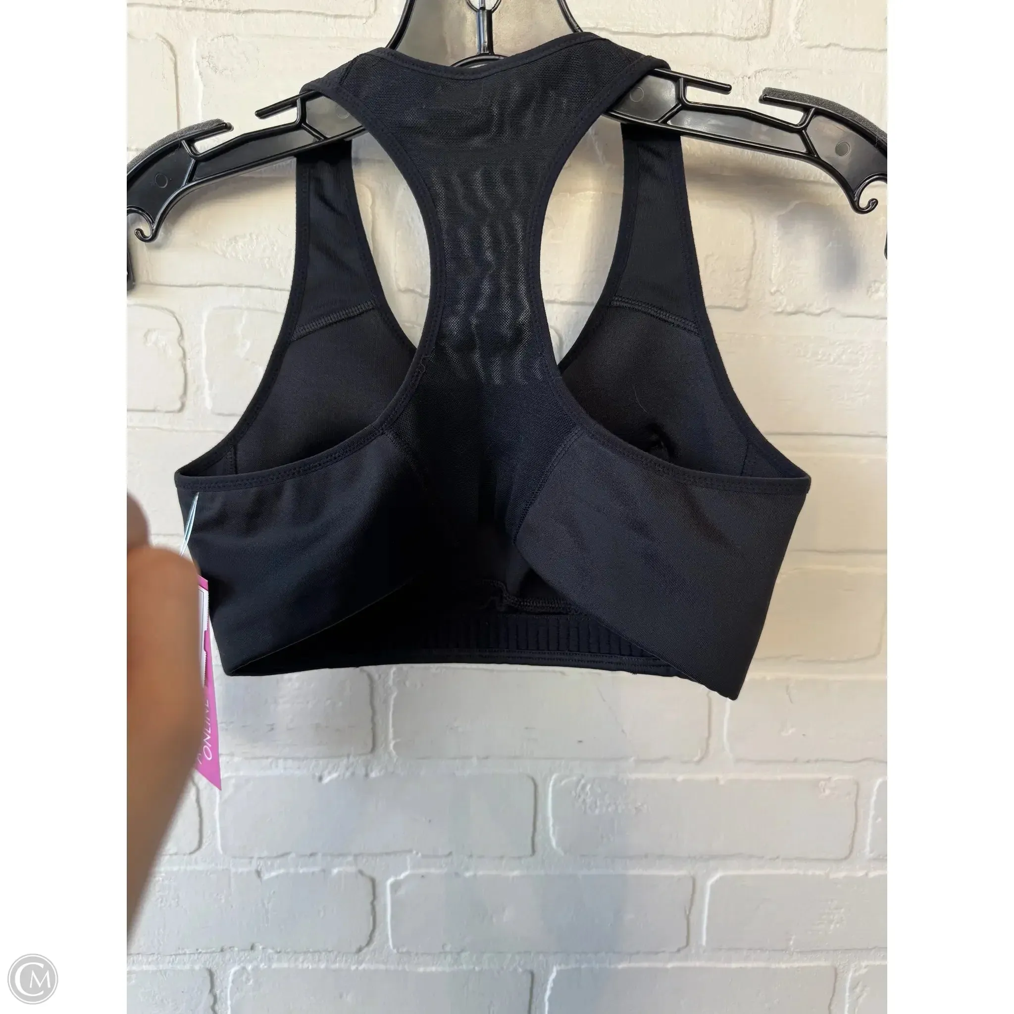 Athletic Bra By Nike In Black, Size: S