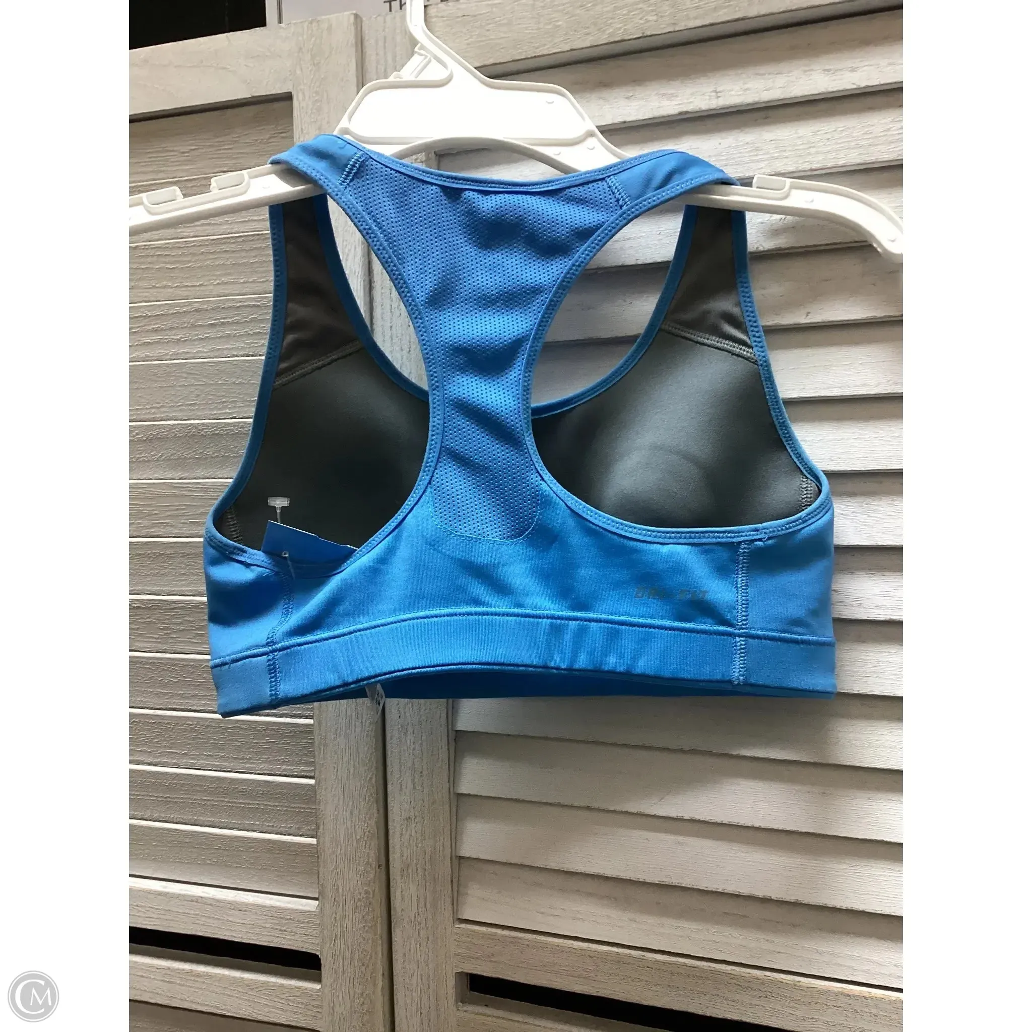 Athletic Bra By Nike In Blue, Size: Xs