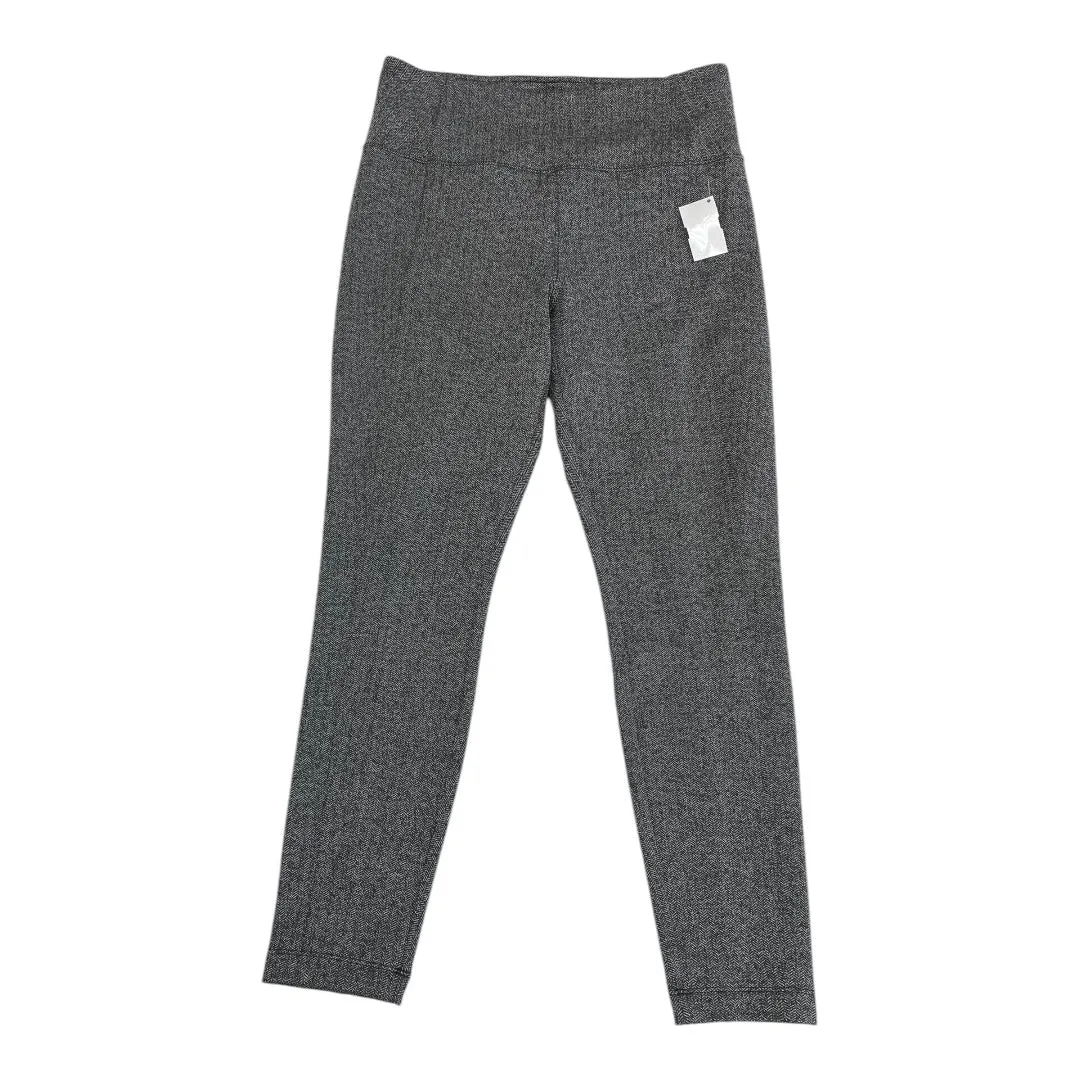 Athletic Leggings By Athleta In Grey, Size:M