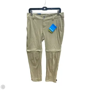 Athletic Pants By Columbia In Tan, Size: 8