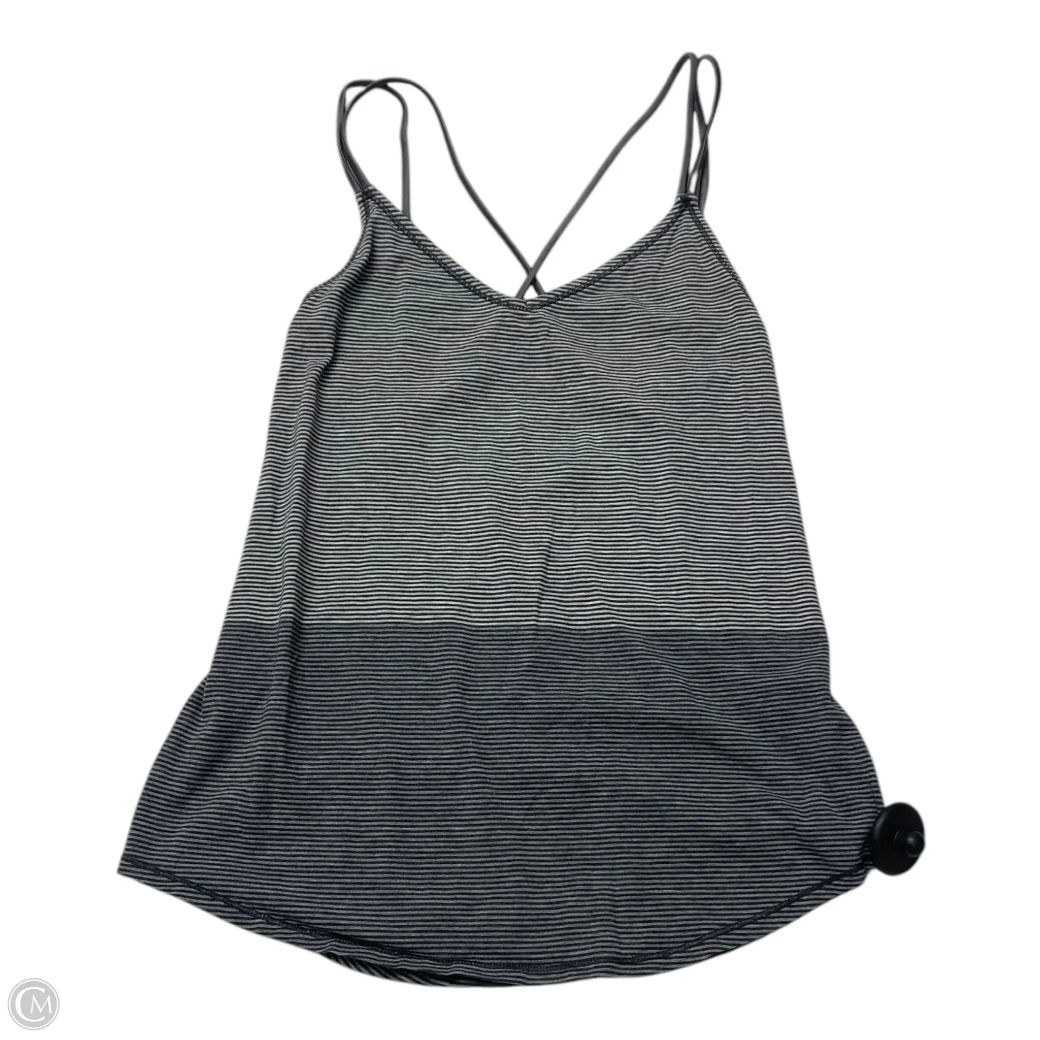 Athletic Tank Top By Lululemon In Grey, Size: S