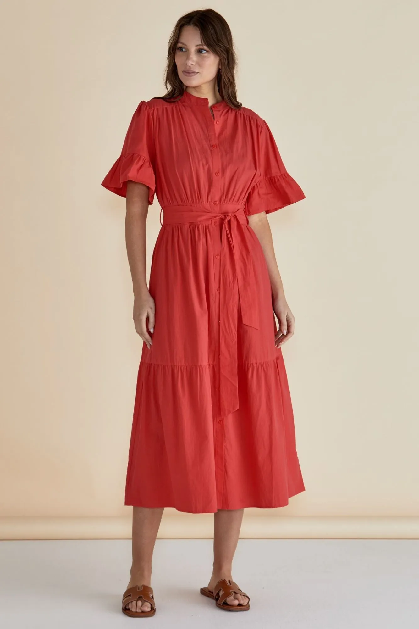 Betty Basics Jamilla Dress Red