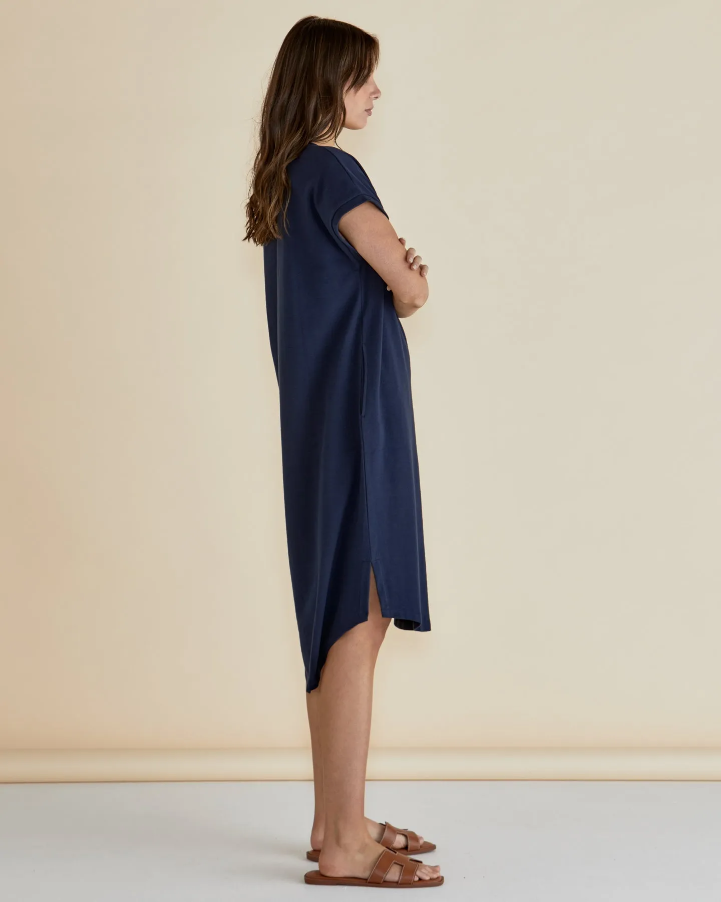 Betty Basics Jolene T-Shirt Dress Navy