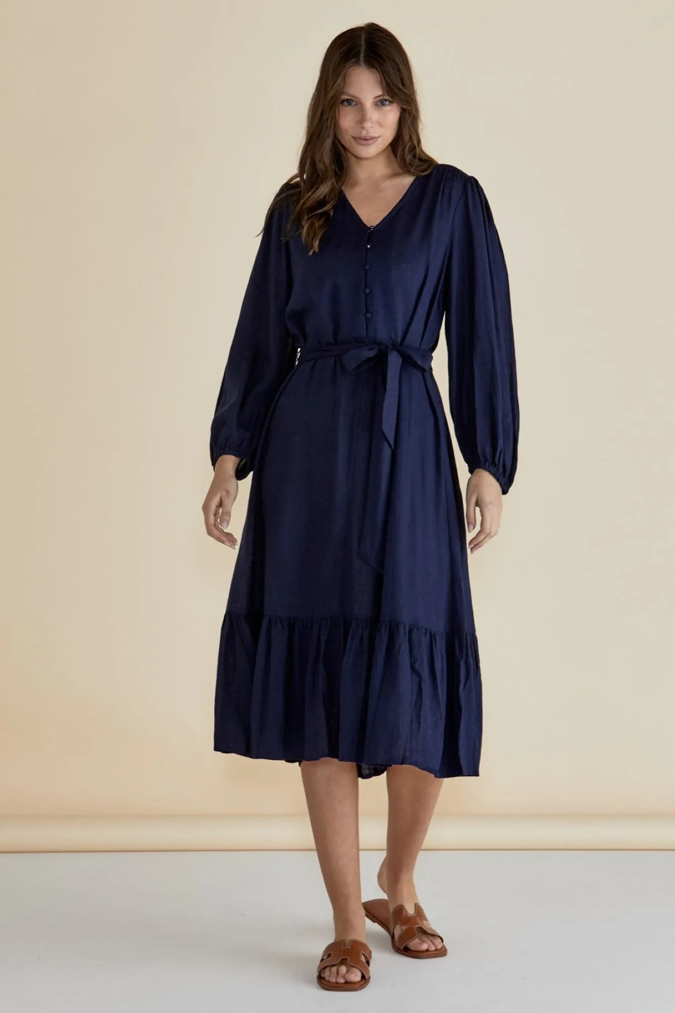 Betty Basics Melissa Dress Dark Blue