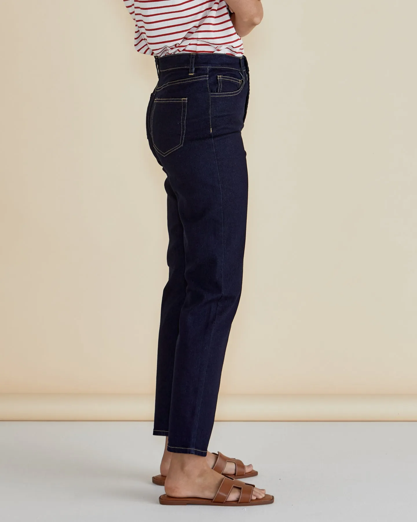 Betty Basics Stella Straight Leg Jeans Indigo
