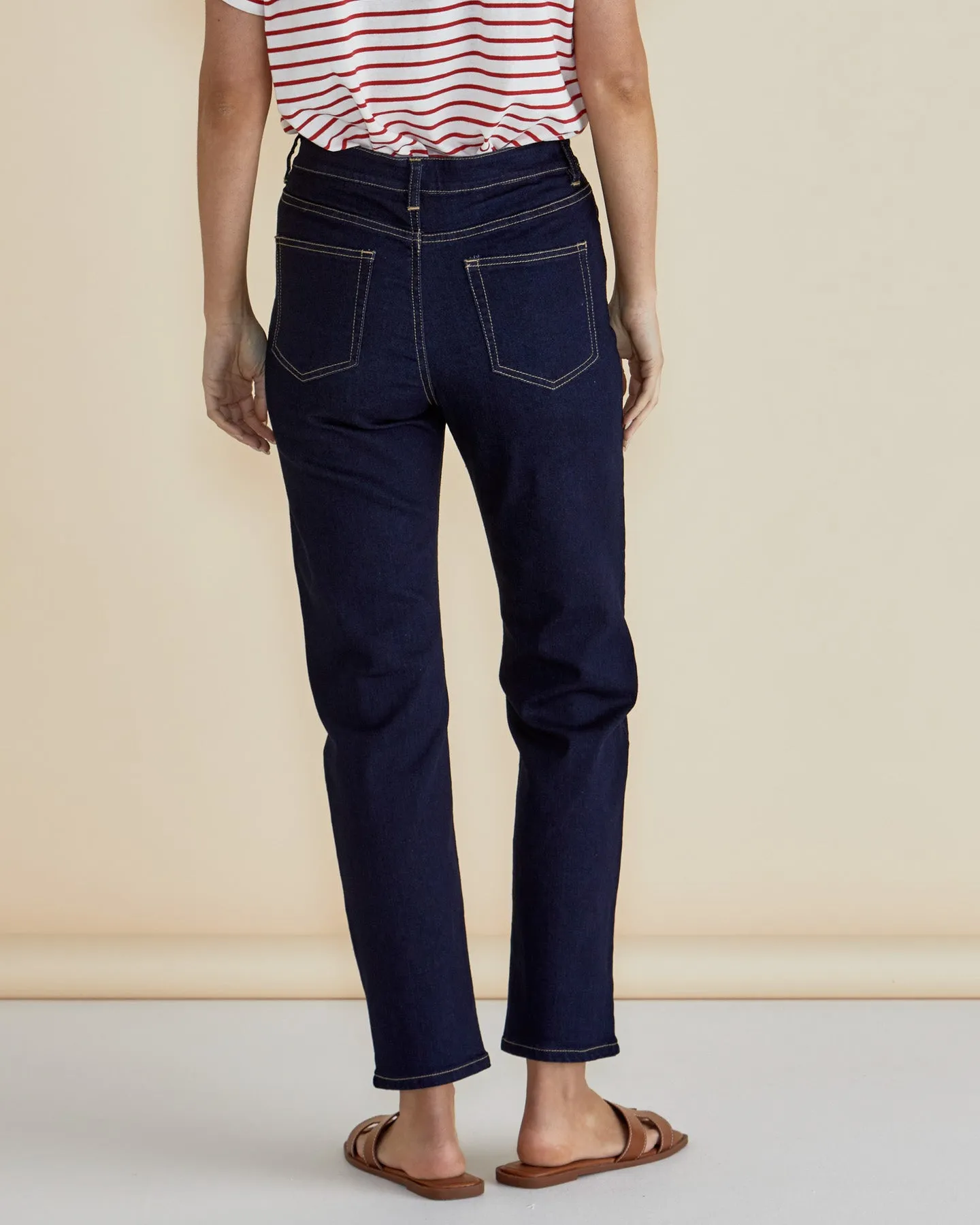 Betty Basics Stella Straight Leg Jeans Indigo