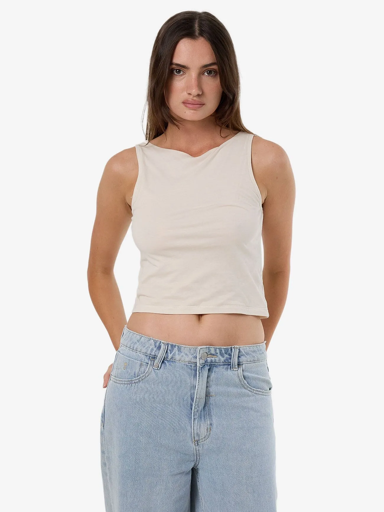 Bounty Tank - Heritage White