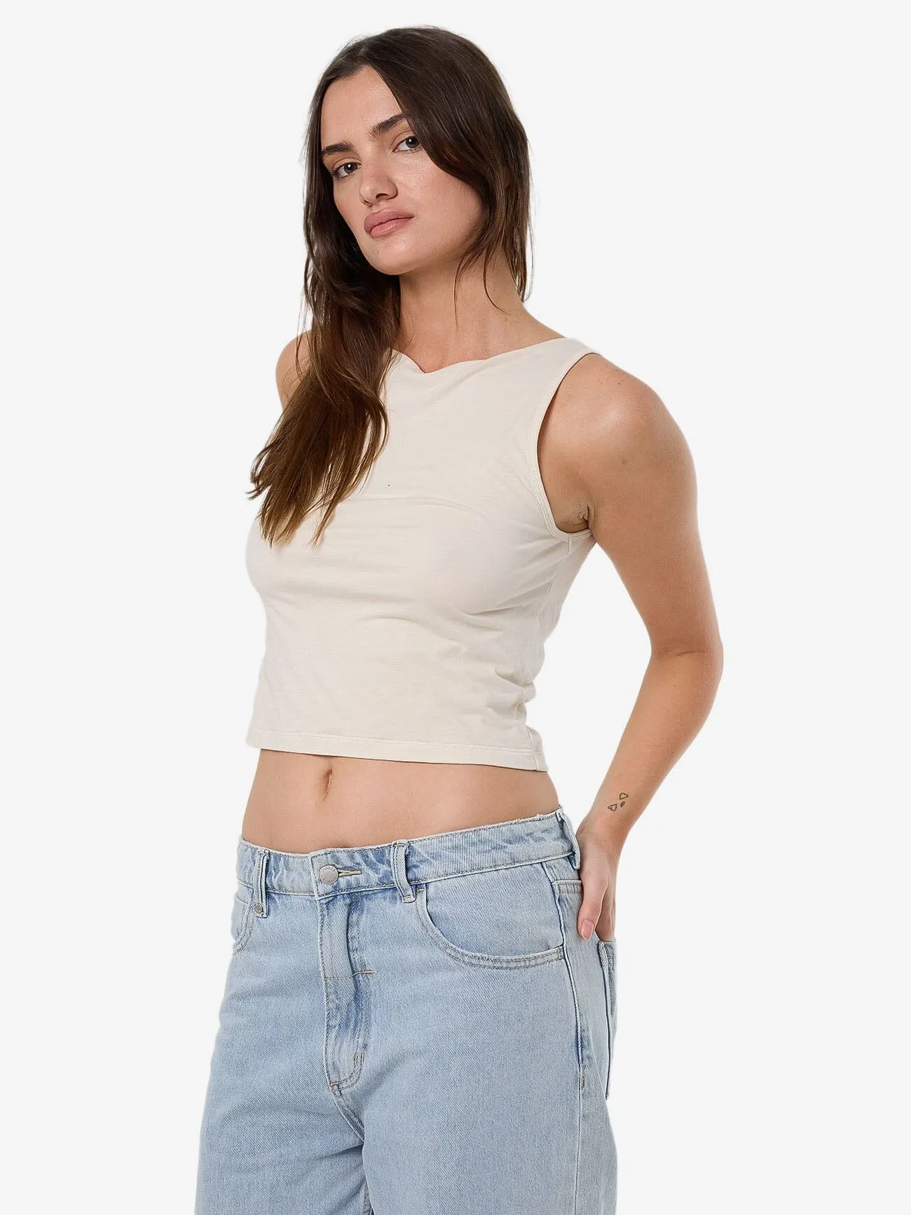 Bounty Tank - Heritage White