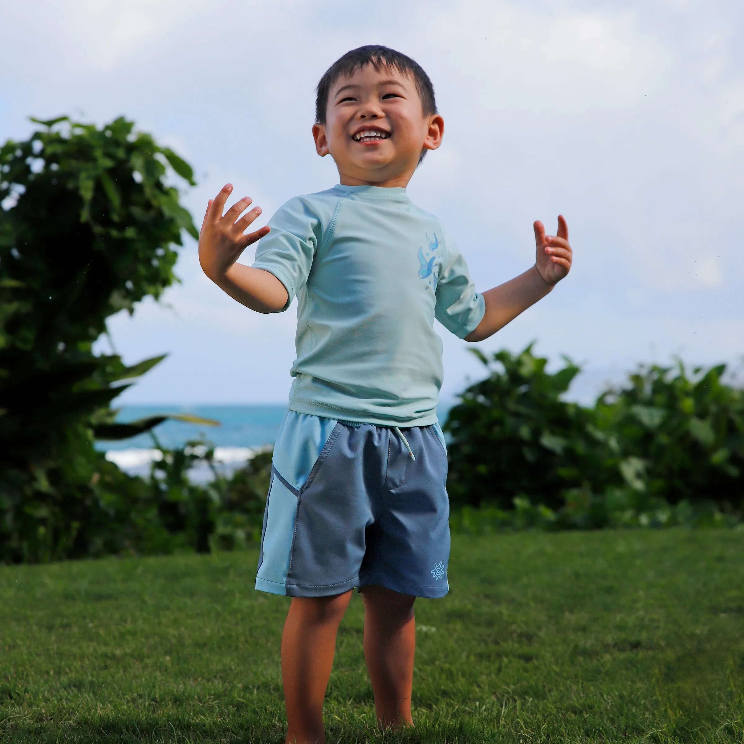 Boy's Active Swim Trunks