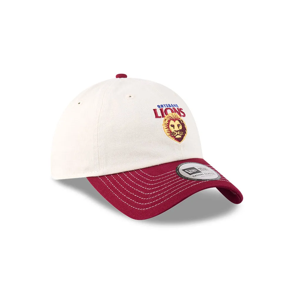 Brisbane Lions AFL Supporter Two-Tone Chrome Casual Classic