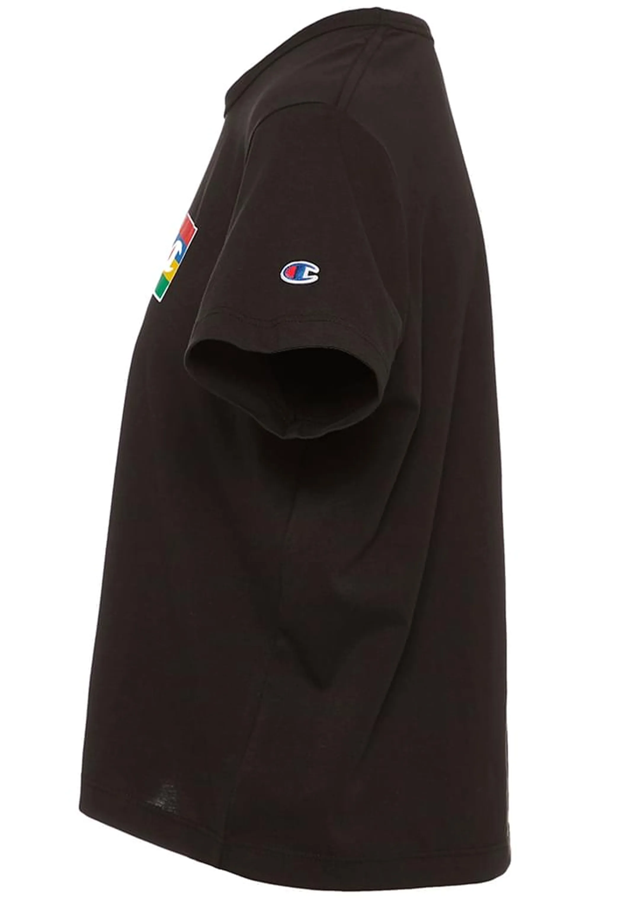Champion Womens SPS Graphic Boxy Tee black