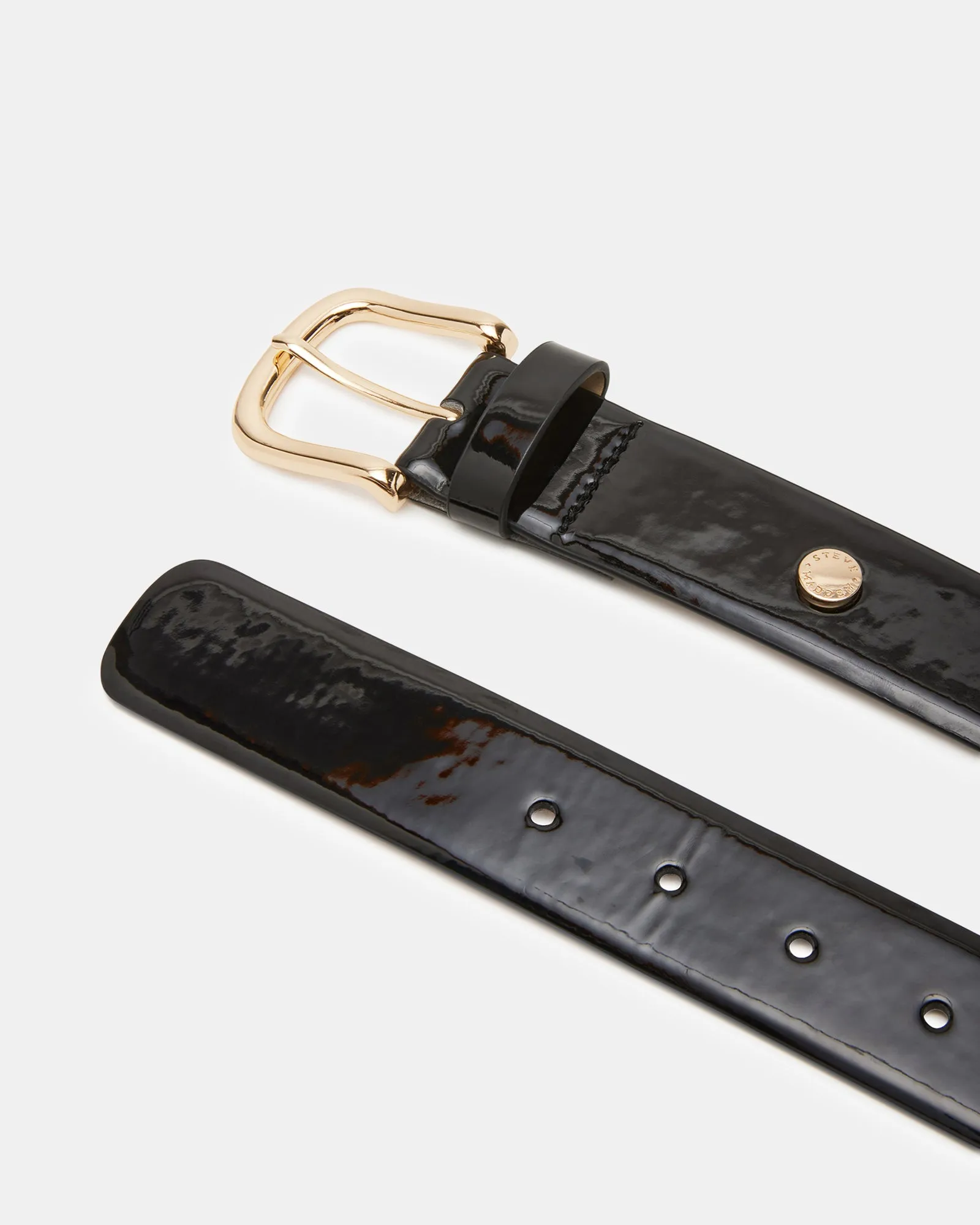 CLASSIC PATENT BELT BLACK